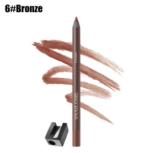 1Pc Eyebrow Pencils - WaterproofLong-LastingBlack Gray Dark Brown Beginner-Friendly Eyebrow Pencils