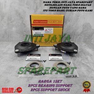 SUPOT SOK BEKER DEPAN + BEARING TIPIS SUPPORT SHOCK BEKER DEPAN MITSUBISHI XPANDER 1SET