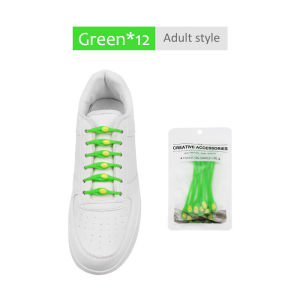 เชือกรองเท้ายืดหยุ่นสีสันสำหรับทุกวัย ไม่ต้องผูก เหมาะสำหรับการใช้งานทุกบริบท