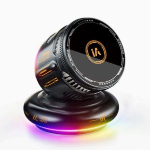 360 ° Rotating Semiconductor Vacuum Adsorption Phone Holder Wireless Charging Car Phone Holder Suitable For Car Travel