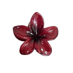 Jepitan Rambut Cantik Model Bunga Kamboja Aksesori Rambut Wanita Hair Clip Bunga Bali / Jepit Rambut Wanita Motif Bunga Kekinian