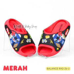 Sandal Selop Karet Anak Laki Laki 1-10 Tahun Size 24-35 Karakter Lucu Terbaru Kekinian RDX-Z6 Stich