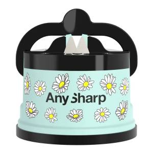 AnySharp Elite Knife Sharpener (Blue Daisies / Carbon Fibre / Stone / White Marble)