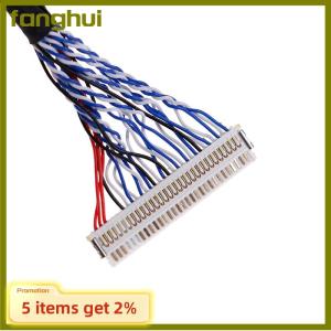 fanghui 25Cm 8 bit lvds cable fix-30 pin 2ch for 17-26inch lcd/led panel controller