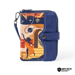 Wallts Wester Dune - Dompet Tempat Holder passport multifungsi