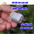 Motor điện mini 130 điện áp 3V - 6V tốc độ cao 18000 vòng có chổi than - LK0004. 