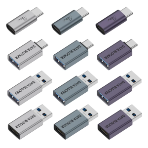 Universal Anti Data Theft USB Charging Plugs Play Mini Design No Software Need for Phones Laptops Tablets Travel Office