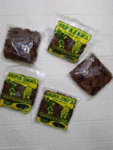 KERUPUK JENGKOL MENTAH MURAH HEMAT ISI-5 PCS BISA LANGSUNG DIGORENG 200GRAM