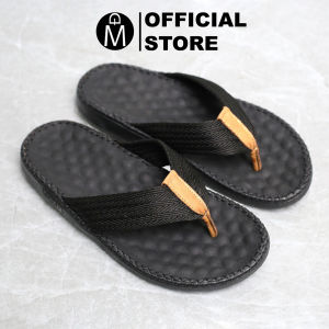 Dép nam MUIDOI D1155 quai dù đế đốc có may đế