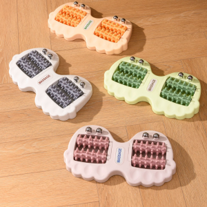 🔥คลายเครียดและผ่อนคลาย🔥เครื่องนวดเท้าแบบลูกกลิ้ง ลูกกลิ้งนวดเท้าเพื่อสุขภาพ เครื่องนวดเท้า อุปกรณ์นวดฝ่าเท้าแบบกดจุด แก้อาการปวดเท้า