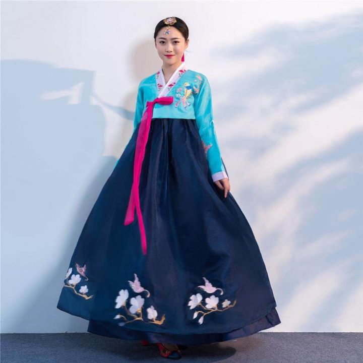 Trang phục Hanbok truyền thống Hàn Quốc SP000245 | Trang Phục Biểu Diễn Ấn  Tượng