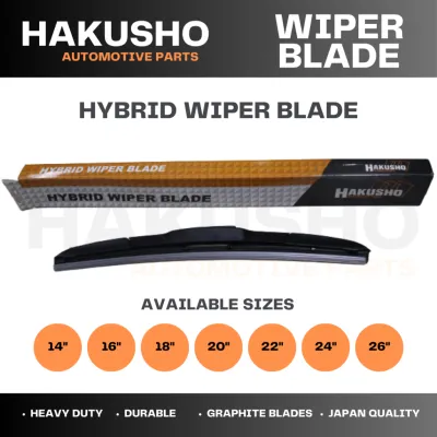 Hakusho Hybrid Wiper Blade (Japan Quality) Universal Fit