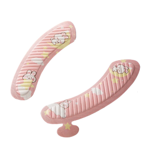 Adhesive Toilet Seat Cushion Mat with Cartoon Pattern Design Water Resistance Reusable Closestool Pad for Daily Use