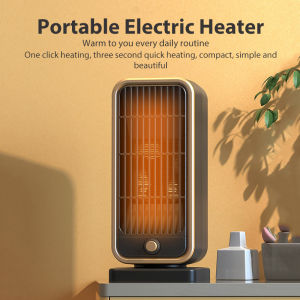 LORDWEY 500W Portable Electric Heater PTC Hot Warm Air Blower Quick Heating For Home Room Fan Heater