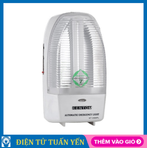 Đèn sạc chiếu sáng khẩn cấp Kentom KT 2300PL (Trắng) - Hàng chính hãng