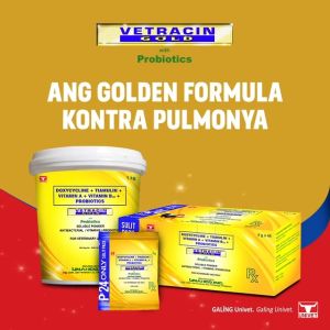 Vetracin Gold Soluble Powder 1kl Viddavet Vetracin gold powder 1 kg Vetracin gold with probiotic