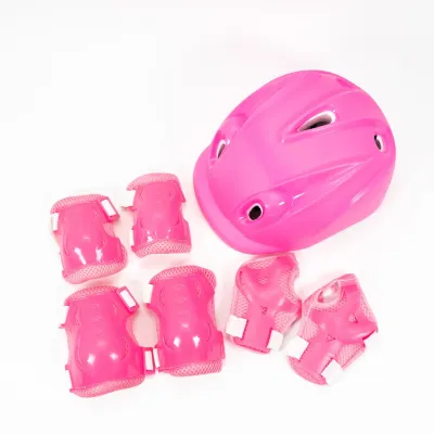 6Pcs/Set Adult Kids Protective Gear Kit Elbow Pads Thick Sponge Wrist Guard Roller Skating Cycling Knee Protector Safety