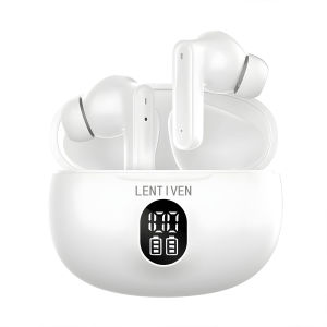LENTIVEN Earbuds TWS Wireless EARPHONE BLUETOOTH Headset IPX4 BT 5.5 Garansi 1 Tahun LTA12