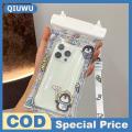QIUWU Cute IPX8 Waterproof Floating Airbag Phone Case Swim Underwater Photography Diving Waterproof Cover Phone Bag For IPhone Xiaomi. 