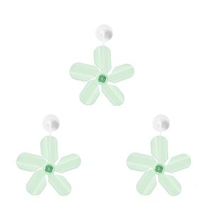 DITIPOO 3Pcs Gắn tường Quạt dẫn hướng điều hòa Có thể điều chỉnh Nhựa Kính chắn gió điều hòa không khí Sáng Tạo Hình cối xay gió Tấm dẫn hướng điều hòa không khí Dành cho gia đình