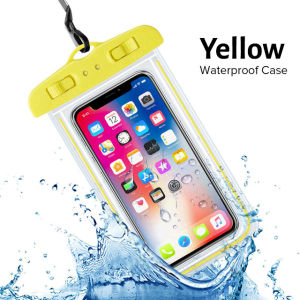 Waterproof Phone Bag Universal 6.5 Inches Phone Underwater Waterproof Case Sensitive Touch Screen Drift Diving Swimming Bag