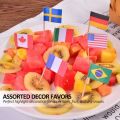 100pcs Tusuk Gigi Bendera Negara Dekorasi Bendera Tusuk Gigi Tusuk Bendera Untuk Pesta Perayaan. 