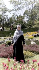 GAMIS ZAAYRA ALWA HIJAB TERBARU | Gamis Dewasa Muslimah Terlaris Baju Muslim Hitam Bordir Premium ALWA HIJAB