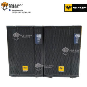 Kevler KR-708A 300 Watts Powered Speaker -2023 model ( 1 Pair )