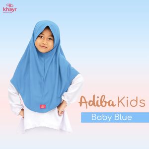 Khayr Hijab Adiba Kids Bergo Instant Syari - Harga Grosir Lebih Hemat
