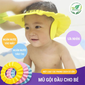 [HÀNG CÓ SẴN] Mũ Gội Đầu Cho Bé Mũ Tắm Chắn Nước Trẻ Em Có Thể Điều Chỉnh