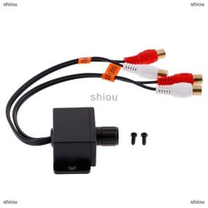 [COD] shiou Car Home Audio Amplifier Bass RCA Gain Level Volume Control Knob