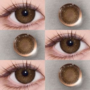 (COD) VIENNA Power Series chocolate Contact :0-6.00 Create a cute big-eyed look 14.5mm eye
