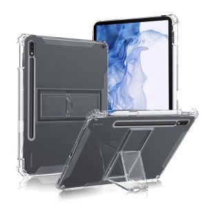 Chống Rơi Ốp Máy Tính Bảng tpu Mềm Trong Suốt Cho Samsung Tab S10 FE S10Lite S6 lite S9 + S10+ S9 FE+ S8+ S7+ A8 S7 FE S8
