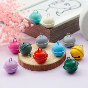 22mm Beautiful Jingle Bells Christmas Party Decoration Pendants Loose Beads DIY Crafts Christmas Tree Bells Handmade Accessories h2610