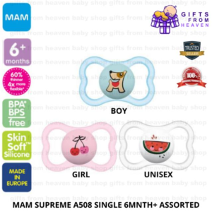 MAM SUPREME A508 SINGLE 6MTH+ ASSORTED