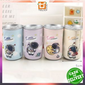 OFM-C792 Tissue Basah Kaleng Mini Korea Karakter Lucu Isi 30 Lembar Sekali Pakai Portable ada Rantai