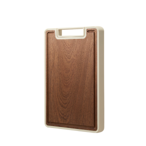 【เชฟแนะนำ】เขียงไม้มะเกลือเนื้อแข็งและพีพีแบบสองด้านกันเป็นรา เขียงในครัวเรือน เขียงต้านเชื้อแบคทีเรีย เขียงไม้เนื้อแข็ง เขียงขนาดใหญ่ เขียงในครัว