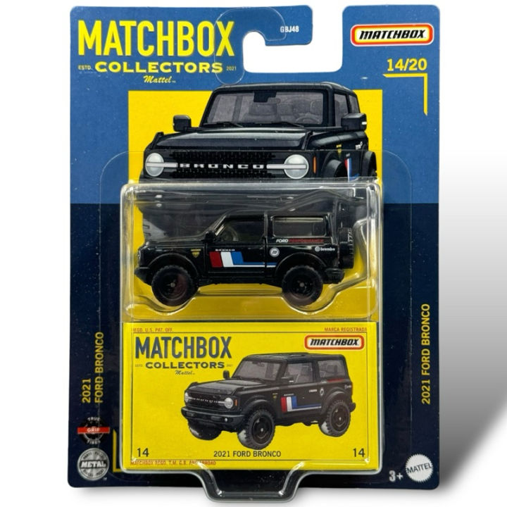 Matchbox 1/64 RLC 2023, Ford Bronco 2021, Edition Limitée