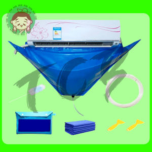 [READY STOCK] Wall-Mounted Air Conditioner Protective Cleaning Cover For1.0hp-1.5hp only