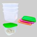 Mercury Toples Sealware Mini Square isi 4 pcs Serbaguna Random / Toples Hias / Toples mini / Toples kue / Toples permen / Toples serbaguna. 