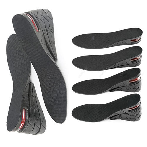 Heel Pad003- 3-9cm Invisible Height Increase Insole Height Adjustable Shoe  Heel insoles Insert Taller Support Foot Pad