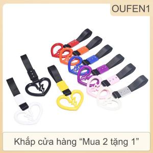 [COD] OUFEN1 Jdm Nhẫn Nhật Bản tàu điện ngầm xe buýt xe xử lý dễ thương bị hỏng trái tim xử lý tay dây đeo phía sau phía trước bội cảnh báo vòng