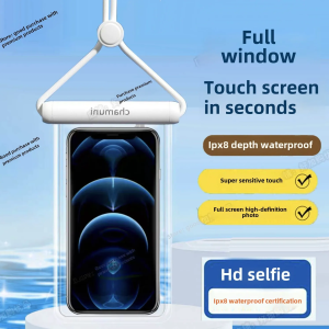 Baseus mobile phone waterproof bag PRO cylindrical sliding cover swimming and diving mobile phone waterproof case