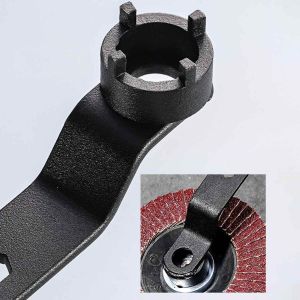 Cờ lê bốn móng vuốt máy mài góc  Cờ lê bốn móng vuốt đa năng 6 trong 1 Phụ kiện máy tháo gỡ điều chỉnh dày-ESTLA