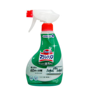 Dung dịch tẩy dầu mỡ nhà bếp Kao Nhật Bản 400ml giúp làm sạch máy hút mùi mặt bếp tường gạch ốp chậu rửa bát