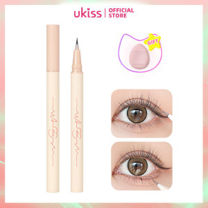 UKISS Eyeliner Liquid Pen Lying Silkworm Pen Fine Nib Waterproof And Long-lasting