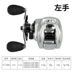 Chilun Long Casting Water Drop Reel Strong Magnetic Anti Explosion Line Fishing Reel Fishing Line Reel Micro Lure Reel Fishing Reel Fishing Supplies [ Free Shipping ]