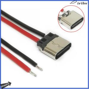 【jianzhanqinl】 สายเชื่อม USB Type-C 2P สำหรับชาร์จโทรศัพท์มือถือ5ชิ้น