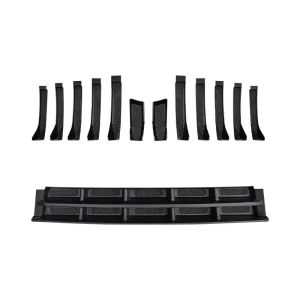 quietness For Geely Monjaro Manjaro2021-2024 Front Grille Insect Proof Net ABSLower Bumper Mesh  Cover Auto Exteiror Accessories  5H3J8M