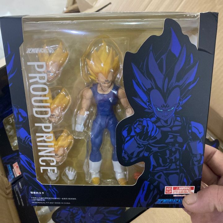 16cm Vegeta Demoniacal Fit Royal Blood Action Figure SHF Super Saiyan ...